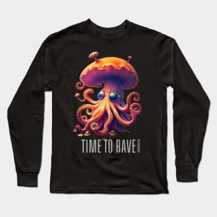 Techno T-Shirt - You’ll Never Rave Alone - Catsondrugs.com - Techno, rave, edm, festival, techno, trippy, music, 90s rave, psychedelic, party, trance, rave music, rave krispies, rave flyer T-Shirt Long Sleeve T-Shirt